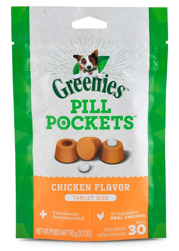 Greenies Pill Pockets for Tablets for Dogs, 30 ct
