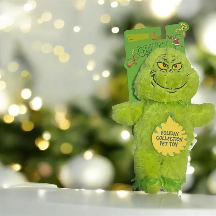 grinch holiday collection pet toy 9 in