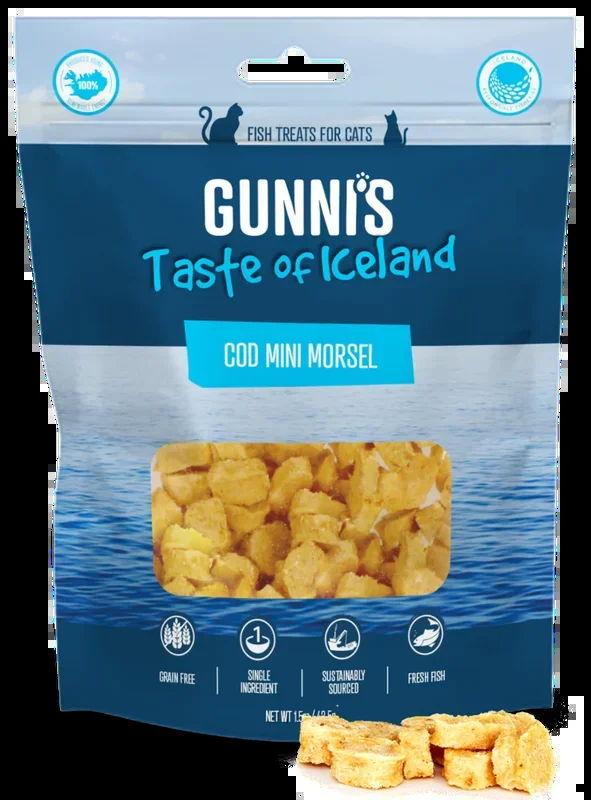Gunni’s Cod Mini Morsels Cat Treats
