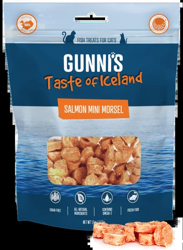 Gunni’s Salmon Mini Morsels Cat Treats