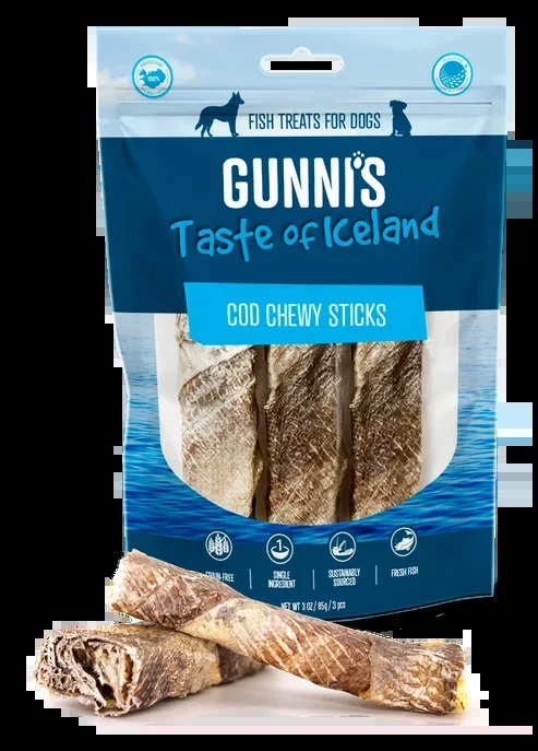 Gunnis Cod Chewy Sticks