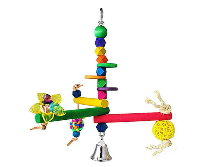 Hanging Bird Gym for Large Size Birds By Scooter Z’s