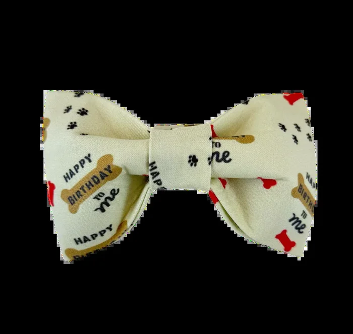 Happy Birthday to Me Dog Bow Tie – 1099