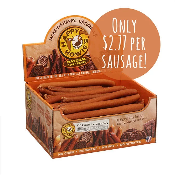 Happy Howie’s Turkey Sausage for Dogs