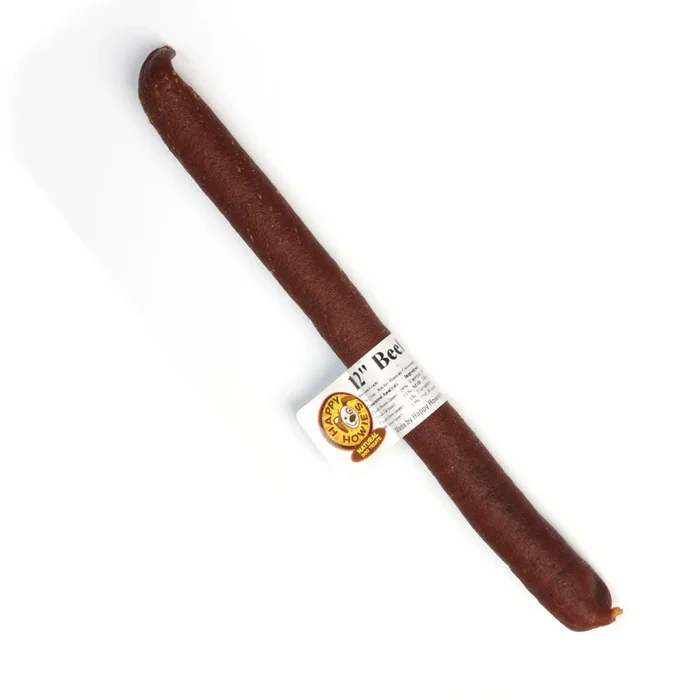Happy Howies 12-Inch Beef Sausage, Dog Chew