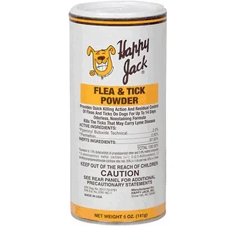 Happy Jack Flea & Tick Powder 5 oz