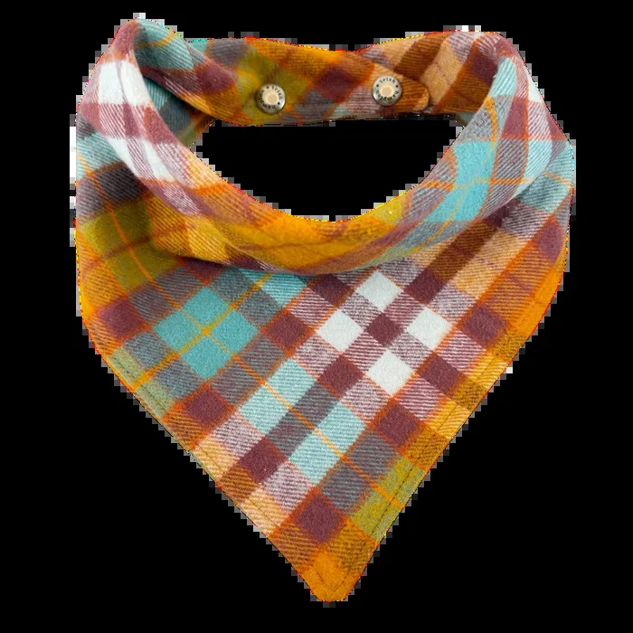 Harvest Plaid Dog Bandana – 1110