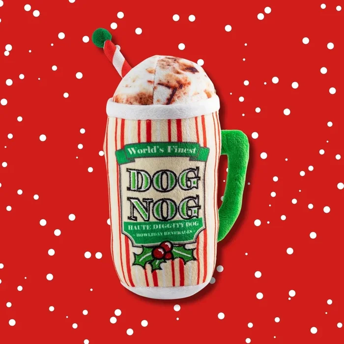 Haute Diggity Dog Nog Dog Toy