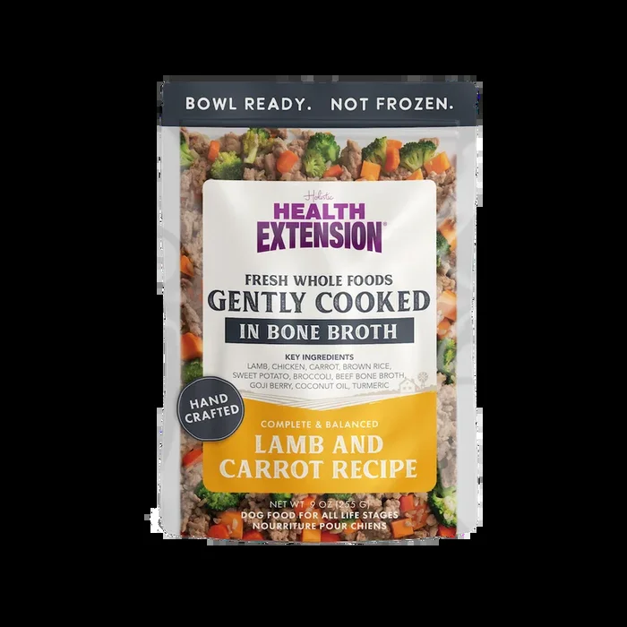 Health Extension Gently Cooked Lamb & Carrot Dog Food 9oz