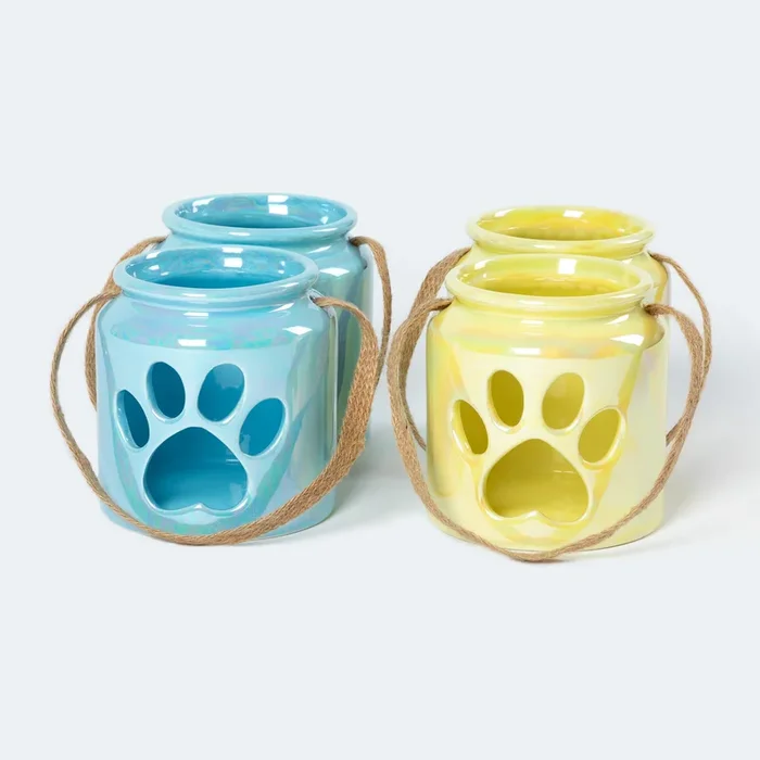 Heart Paw Candle Holder – Set of 2