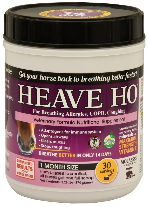 Heave Ho Horse Breathing Supplement, 30 Day Supply