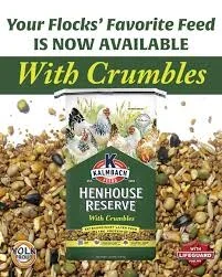 Henhouse Reserve® with Crumbles for Chickens and Poultry 35lb 18% Protein