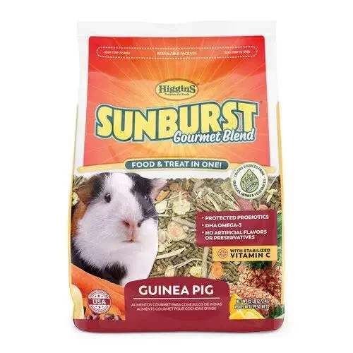 Higgins Sunburst Gourmet Blend Guinea Pig Food 3lbs.