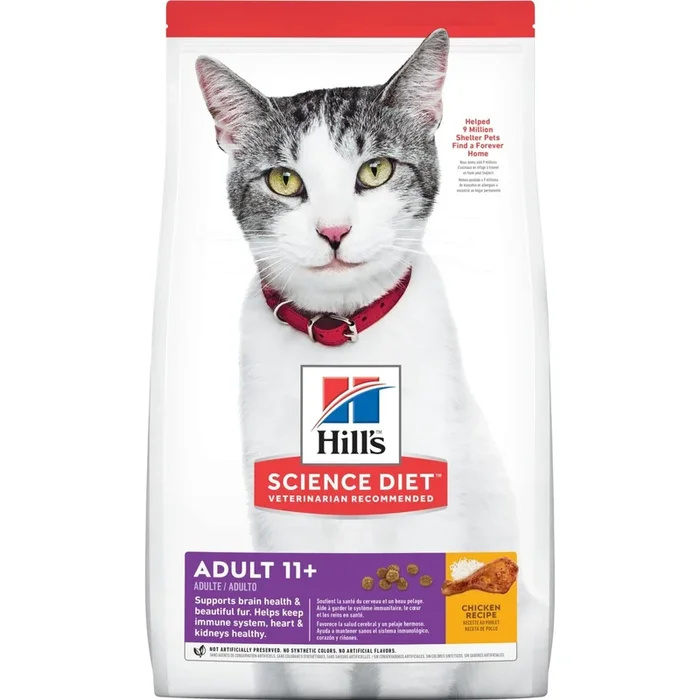 Hill’s® Science Diet® Adult 11+ Chicken Recipe cat food