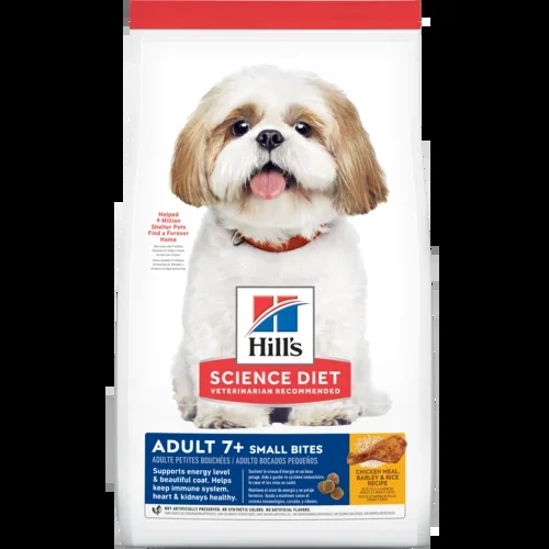 Hill’s® Science Diet® Adult 7+ Small Bites Chicken Meal, Barley & Rice Recipe dog food