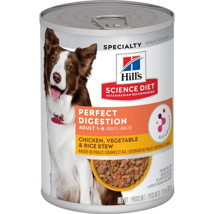 Hill’s® Science Diet® Adult Perfect Digestion Chicken, Vegetable & Rice Stew Dog Food