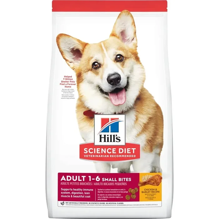 Hill’s® Science Diet® Adult Small Bites Chicken & Barley Recipe Dry Dog Food