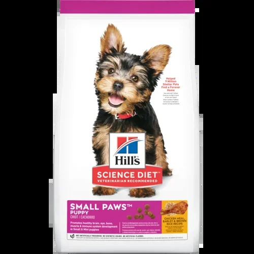 Hill’s® Science Diet® Puppy Small Paws™ Chicken Meal, Barley & Brown Rice Recipe (4.5-lb)
