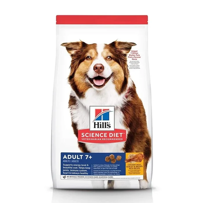 Hill’s Science Diet Adult 7+ Chicken, Rice, and Barley Recipe Dry Dog Food
