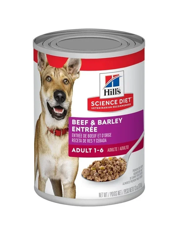 Hill’s Science Diet Adult Beef & Barley Entree for Dogs