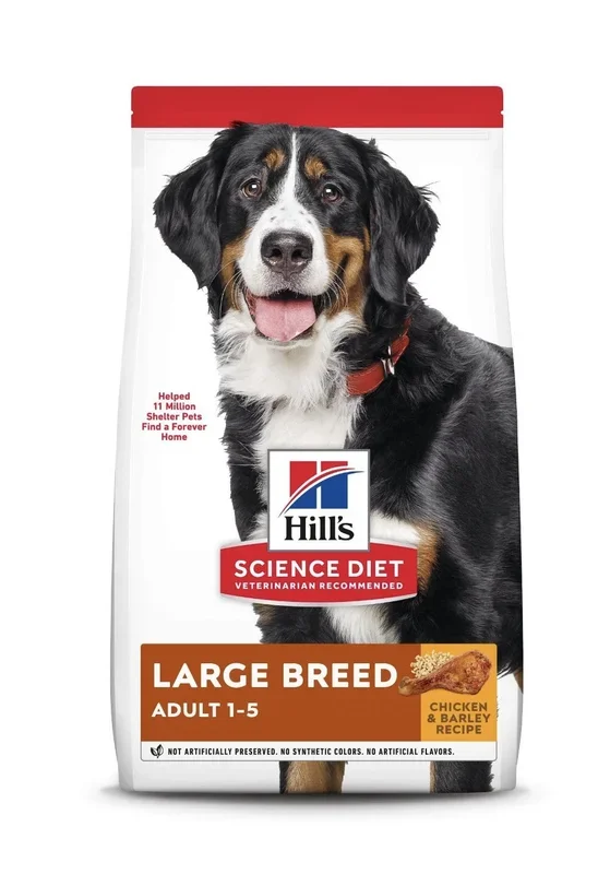 Hill’s Science Diet Adult Large Breed Chicken & Barley Recipe Dog Food 35lb Bag