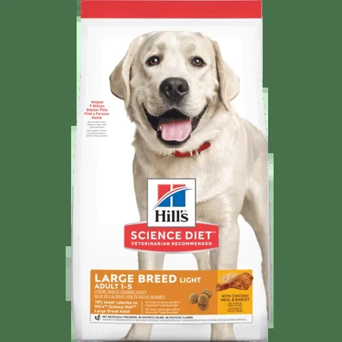 Hill’s Science Diet Adult Light Large Breed with Chicken Meal & Barley Dry Dog Food