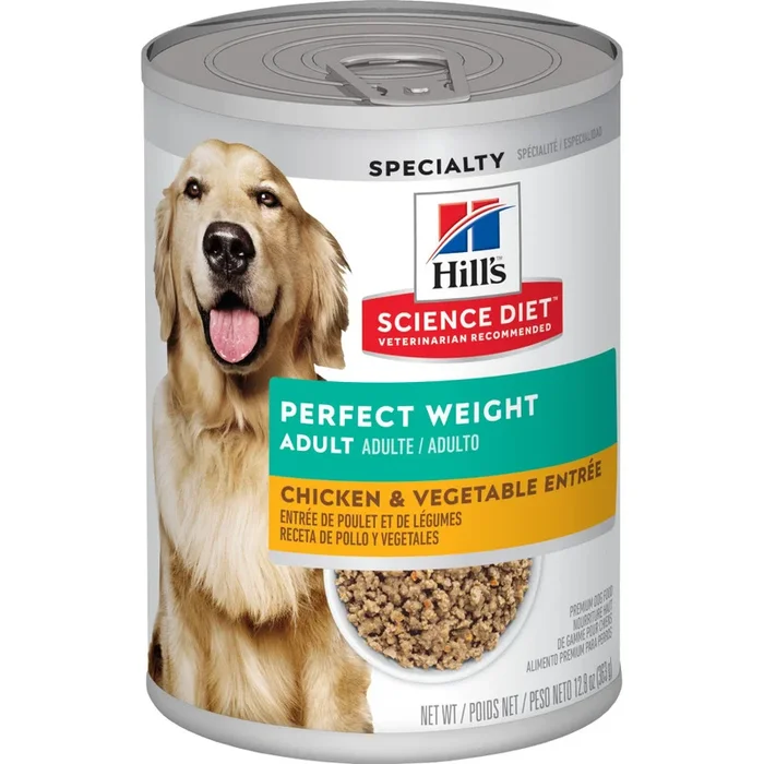 Hill’s Science Diet Perfect Weight Chicken & Vegetable Entree Canned Dog Food