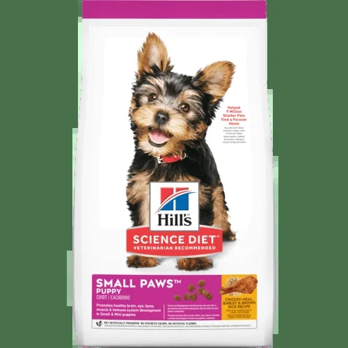 Hill’s Science Diet Puppy Small Paws Chicken Meal, Barley & Brown Rice Recipe Dry Dog Food