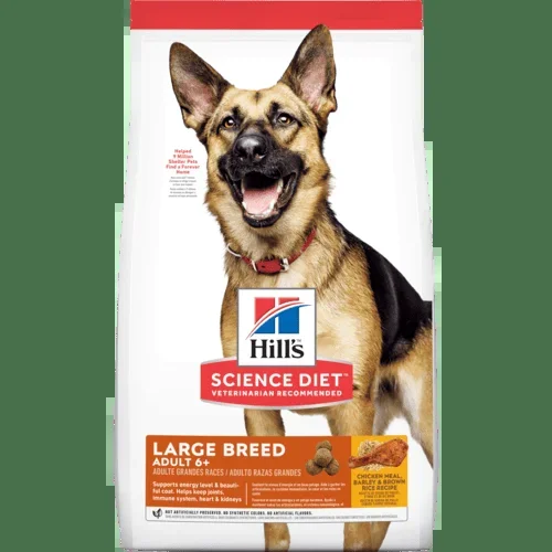 Hill’s Science Diet Senior 6+ Large Breed Chicken Meal, Barley & Brown Rice Recipe Dry Dog Food