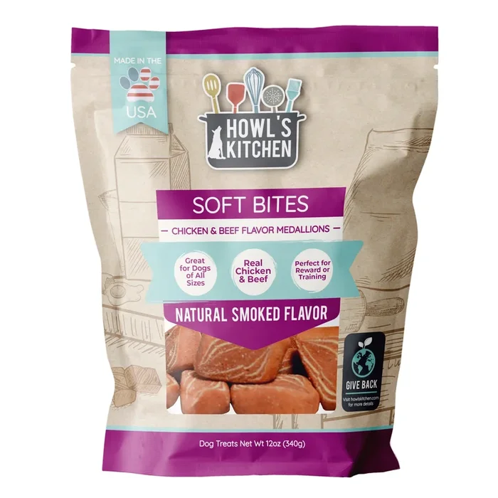 Howl’s Kitchen 12OZ Meaty Medallions Dog Treats