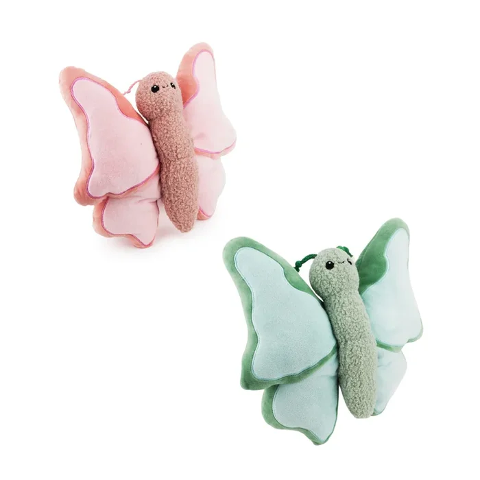 Huge Plush Butterfly Dog Toy