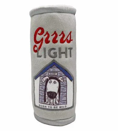 Huxley & Kent Dog Grrrs Light Power Plush Squeaker Toy