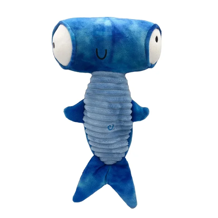 Huxley & Kent Lulubelles Jack Hammerhead Powerplush Dog Toy 12.5″