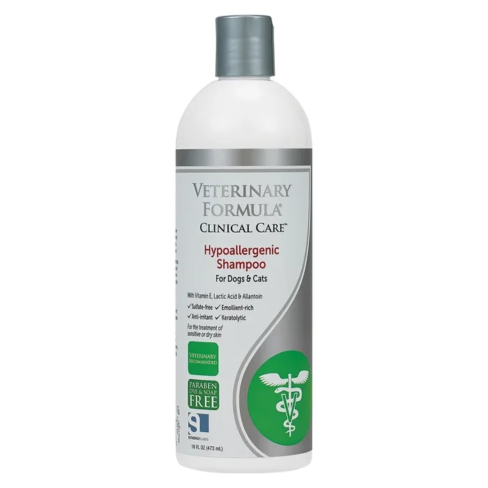 Hypoallergenic Shampoo For Dogs & Cats – 16 fl oz