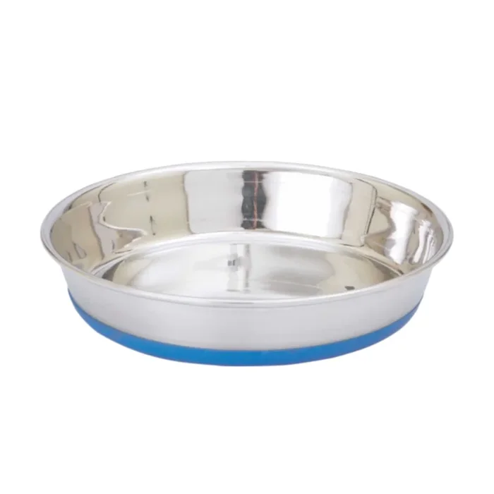 Indipets Premium Heavy Duty Shallow Dog Bowl, Medium, 12 oz