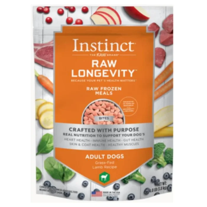 Instinct Longevity – Dog Lamb Bites