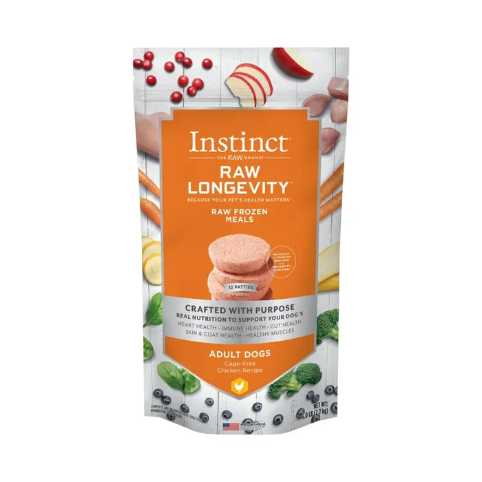 Instinct Longevity – Dog Lamb Patties