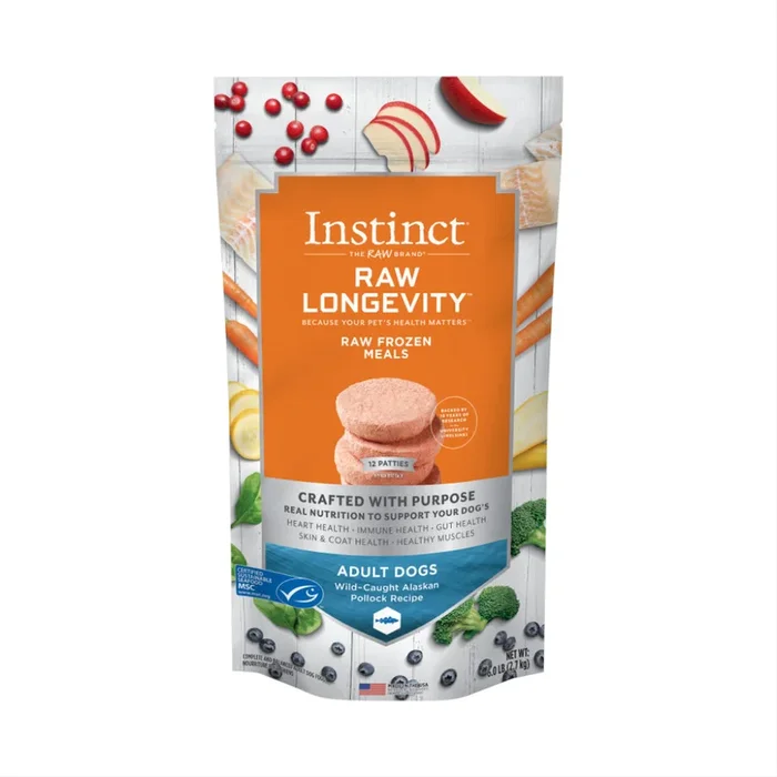 Instinct Longevity- Pollock – Patties