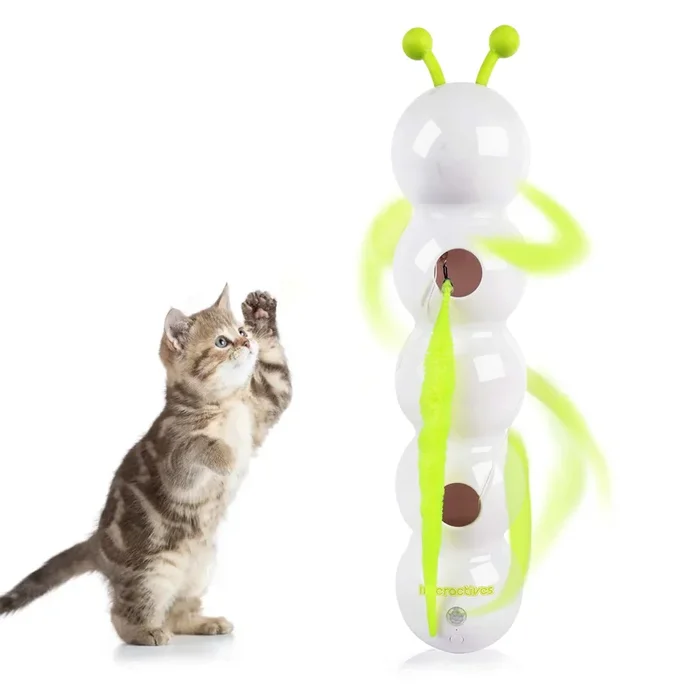 Interactives – Wack’A’Worm Post Cat Toy