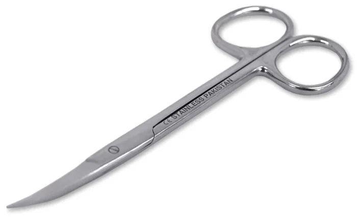 Iris Scissors, Curved, 4.5″
