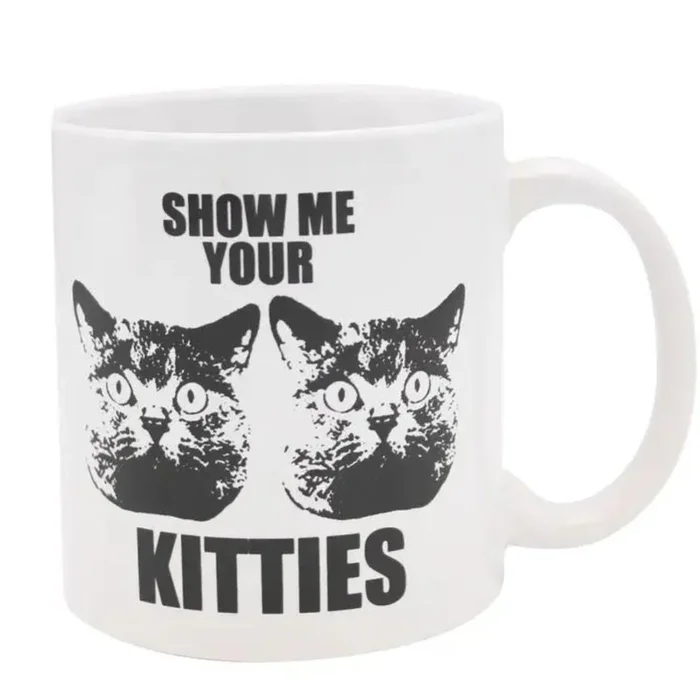 Island Dog – Show Me Your Kitties Mug