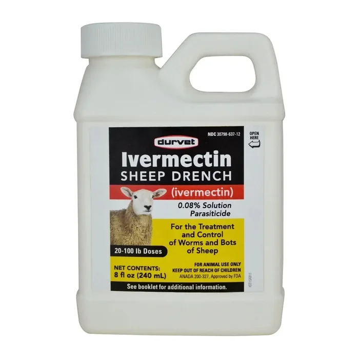 Ivermectin Sheep Drench for Livestock 8 oz.