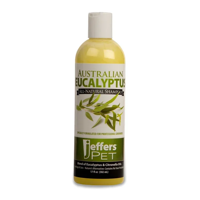 Jeffers Australian Eucalyptus All-Natural Dog Shampoo – Aids in Repelling Fleas, Ticks, Flies & Mosquitos