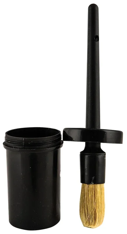 Jeffers Horse Hoof Dressing Brush & Container