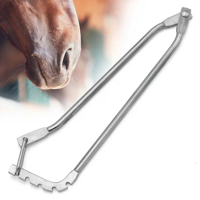 Jeffers One-Man Nickel-Plated Horse Twitch