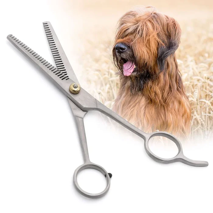 Jeffers Pet Grooming Coat Thinning Shear, 7″L