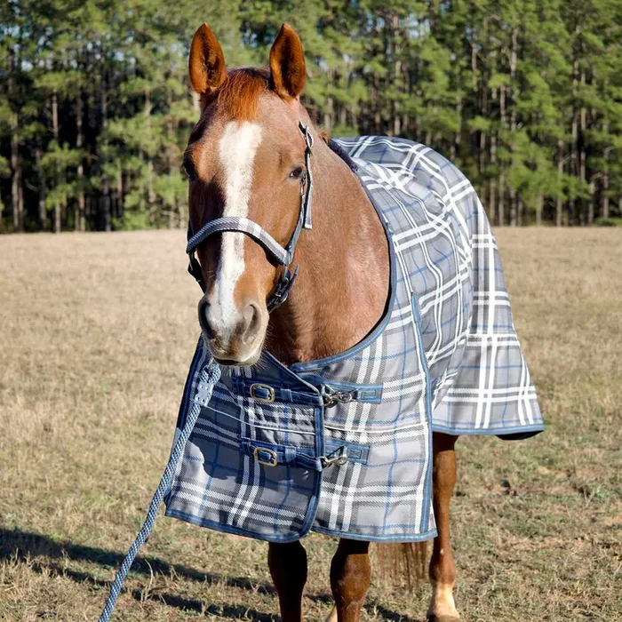 Jeffers Poplar Head “Refuge” 1200D Waterproof Turnout Sheet, 0g Lightweight Horse Blanket