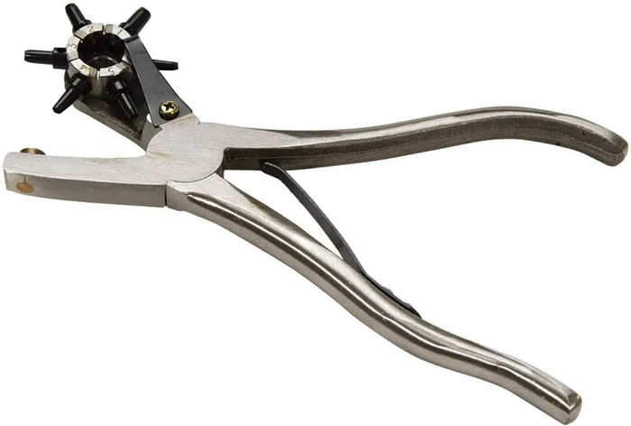 Jeffers Pro Rotary Leather Punch with 6 Punch Tubes for Tack & Leather Care