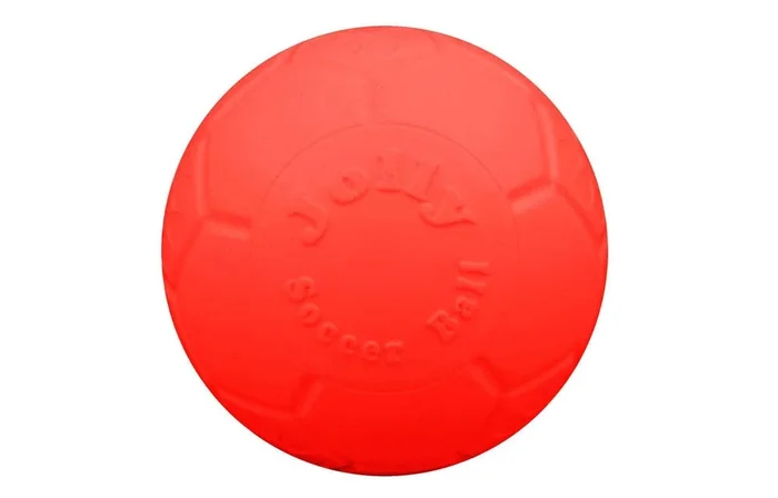 Jolly Pets Soccer Ball Dog Toy – 8″ – Orange