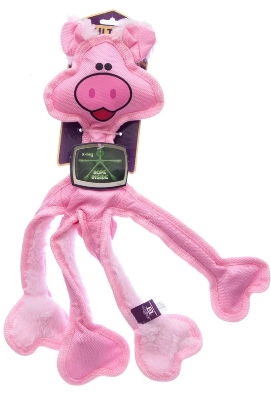 Juguetes para perros Skele-Ropes Tuff Enuff (surtidos), 13″